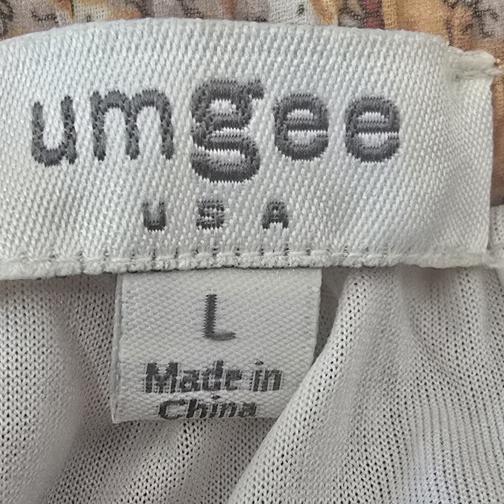 Umgee Tiered Skirt Size L - Picture 3 of 8